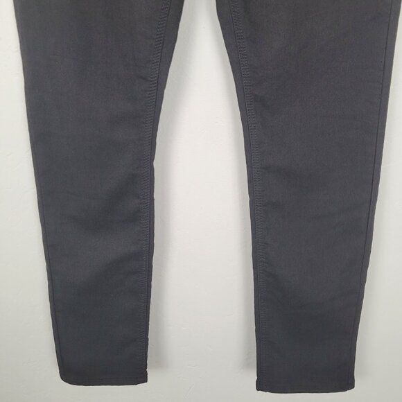 VGB Vintage Genes Black Size 34x30 Slim Fit Stretch French Terry Jeans Black NWT - Picture 3 of 13